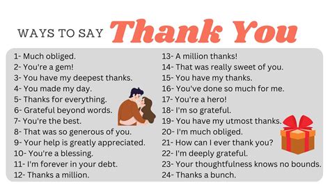 how to say thank you in number code