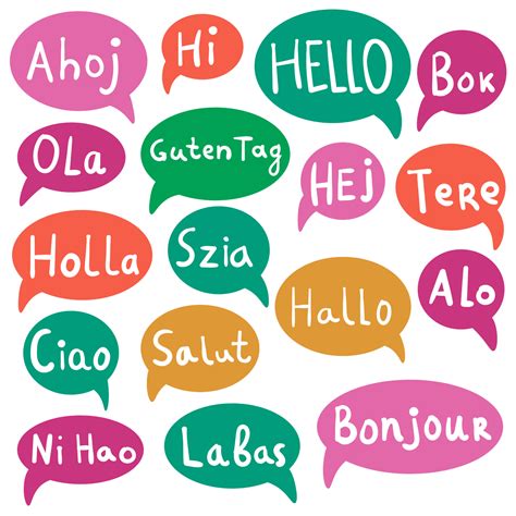 how to say two in multiple languages