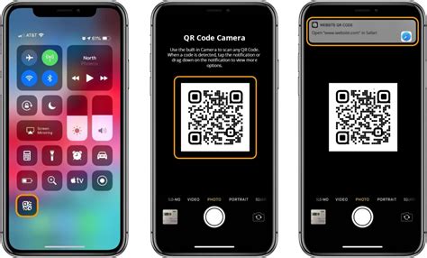 how to scan a code with iphone 12