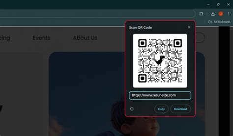 how to scan a qr code on chromebook screen