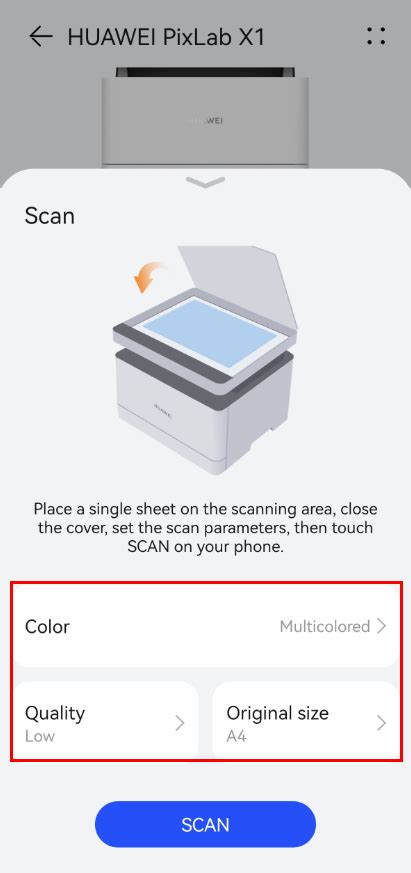 How To Scan Document With Huawei