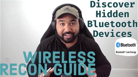 how to scan for hidden bluetooth devices