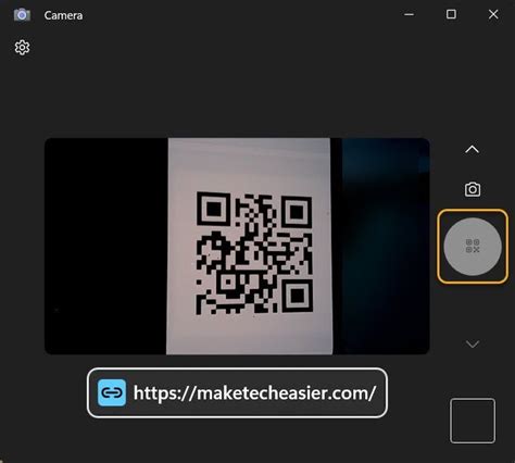 how to scan qr code on pc with camera