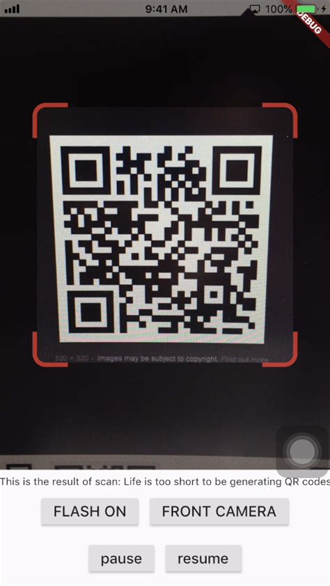 how to scan qr code with front camera android