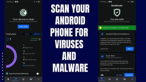 how to scan virus in phone android
