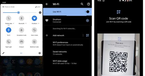 how to scan wifi qr code from iphone 7 to android
