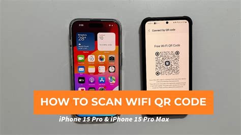 how to scan wifi qr code in iphone 12 pro max