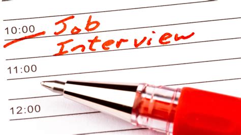 how to schedule interviews while working