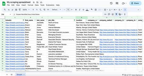 how to scrape data from linkedin
