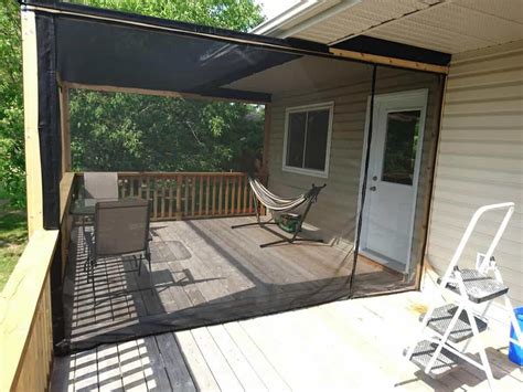 How To Screen In A Covered Deck