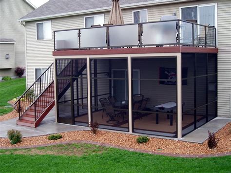 How To Screen In A Patio Under A Deck
