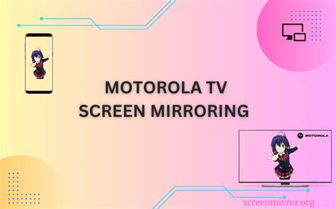 How to Screen Mirror your Motorola Smartphone on Samsung Smart TV?