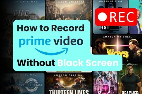 How To Screen Record In Amazon Prime