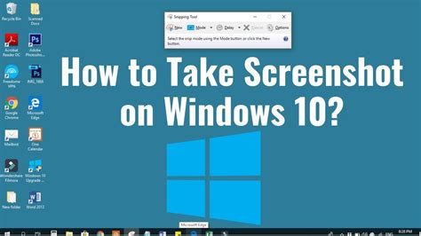 How To Screenshot On Windows Using Snipping Tool