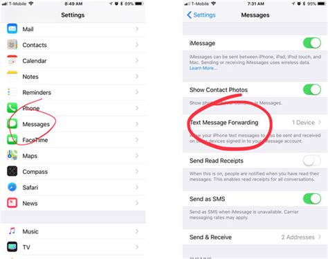 how to scroll to top of text messages iphone