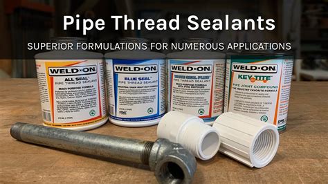 How To Seal A Threaded Pipe Joint