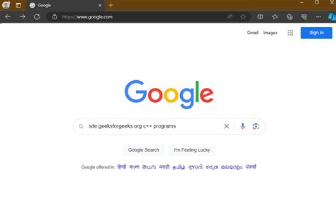 how to search a particular site using google