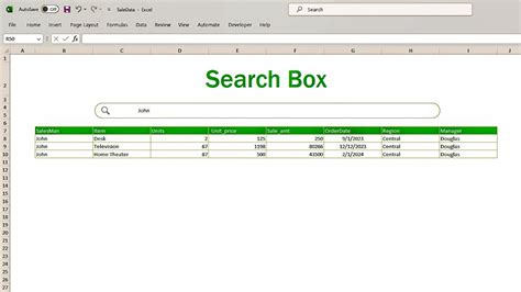 how to search excel sheets
