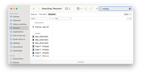 how to search keywords on webpage mac