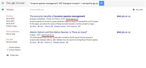 how to search multiple keywords in google scholar
