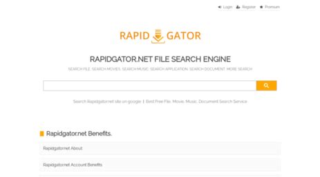 how to search rapidgator