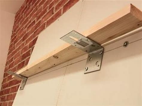 How To Secure A Shelf To Drywall