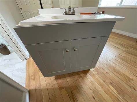 How To Secure A Sink To A Vanity