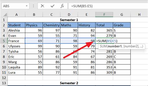 how to see all formulas in excel cells