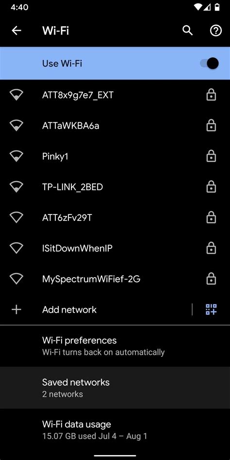 how to see connected wifi password in android 8