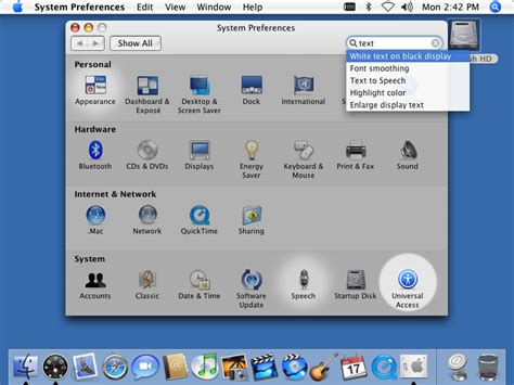 how to see control panel in mac