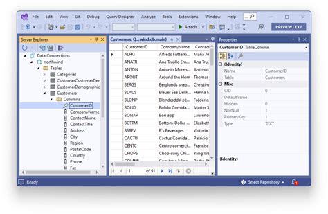 how to see database in sqlite3