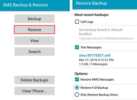 how to see deleted messages on android motorola