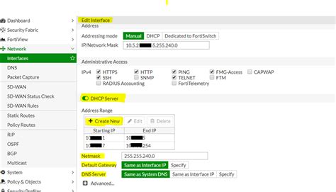 how to see dhcp clients fortigate