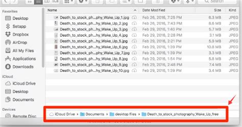 how to see file path in mac