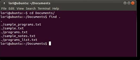 how to see folders in linux terminal
