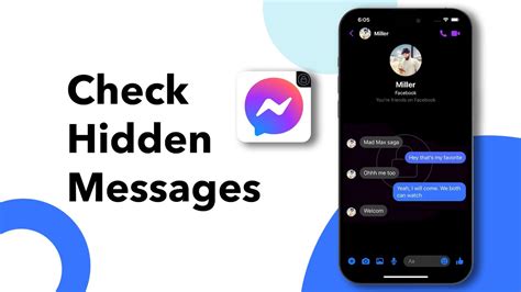 how to see hidden messages in messenger