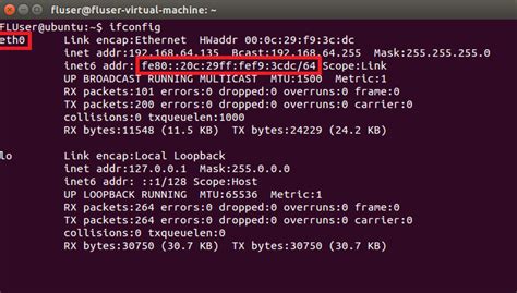 how to see ipv6 address in linux
