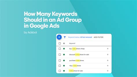 how to see keywords google ads
