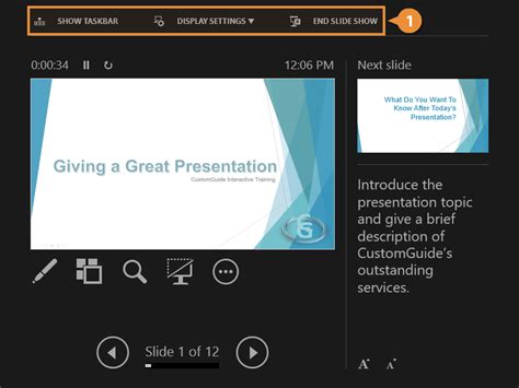 how to see notes in presenter mode powerpoint