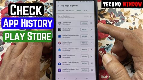 This Are How To See Play Store Download History 2023 Tips And Trick