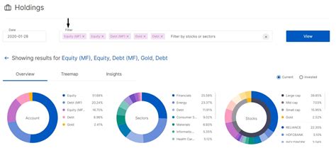 how to see portfolio chart in zerodha