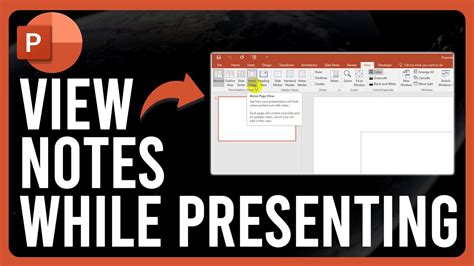 how to see presentation notes while presenting powerpoint slides on teams