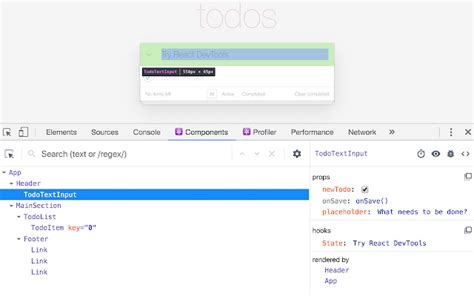 how to see react code in chrome