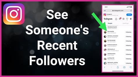 how to see recently followed on instagram