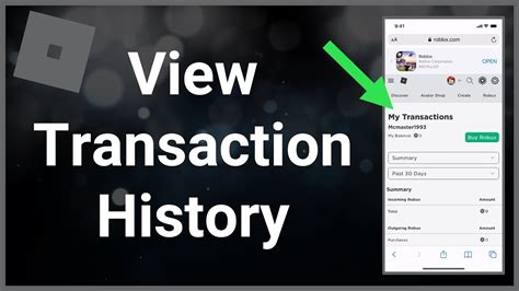 How to View Purchase History in Roblox