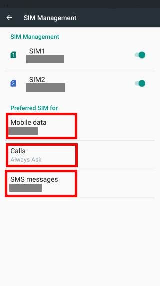 how to see sim 2 messages in android