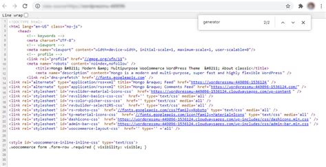 how to see source code in wordpress