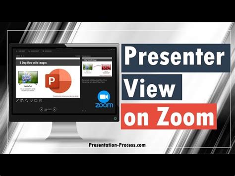 how to see speaker notes while presenting powerpoint on zoom