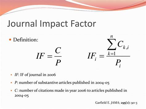 How do I get impact factors for journals? Library FAQs