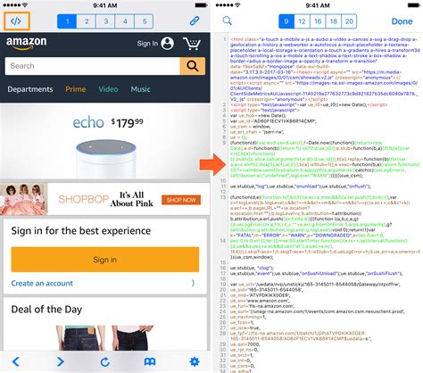 how to see the source code of a website on mac
